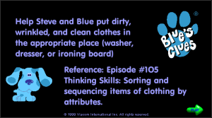 Blue's Clues: Laundry Time