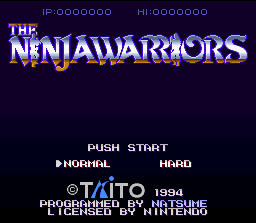The Ninja Warriors
