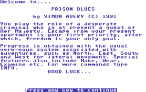 Prison Blues