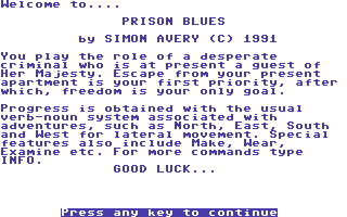Prison Blues