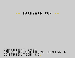 Barnyard Fun
