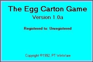 The Egg Carton Game