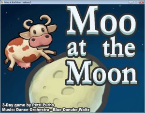 Moo at the Moon