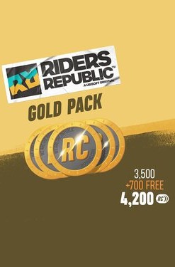 Riders Republic Coins Gold Pack - 4200 Credits