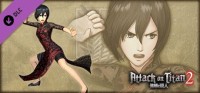 Attack on Titan 2: Mikasa Costume - Chinese Dress Outfit