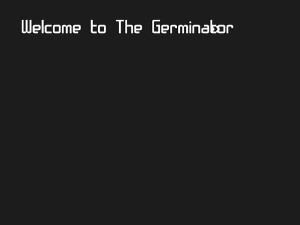 The Germinator
