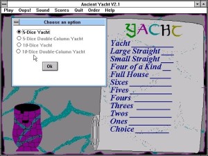Ancient Yacht