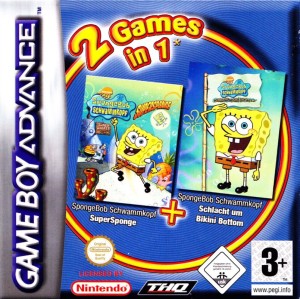 2 Games in 1: SpongeBob SquarePants - Battle for Bikini Bottom + SpongeBob SquarePants - Supersponge