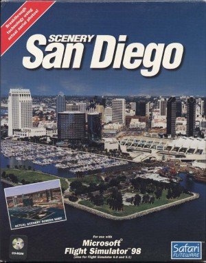 San Diego Scenery Add-on Pack for Microsoft Flight Simulator 98