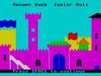 Answer Back Junior Quiz