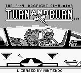 Turn and Burn: The F-14 Dogfight Simulator