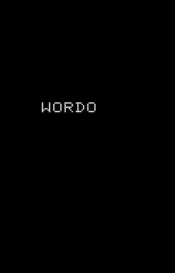 Wordo
