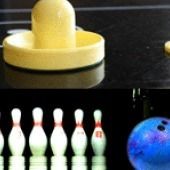 Arcade Air Hockey & Bowling