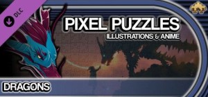Pixel Puzzles: Illustrations & Anime - Jigsaw Pack: Dragons