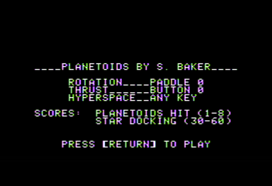Planetoids