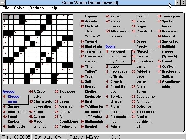 Cross Words Deluxe