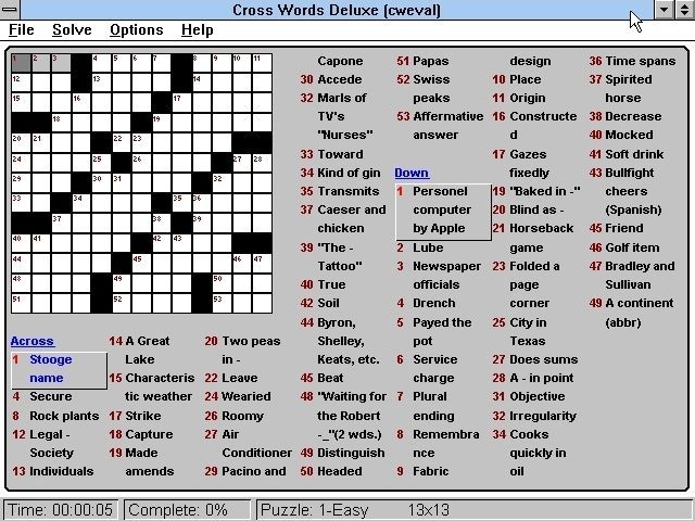 Cross Words Deluxe