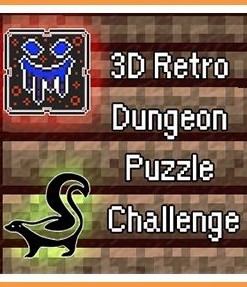 3D Retro Dungeon Puzzle Challenge