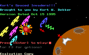 Kurt's Spaced Invaders