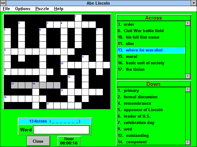 Crosswords & More for Windows