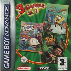 3 Games in 1: Tak and the Power of Juju / SpongeBob SquarePants: SuperSponge / Rugrats: I Gotta Go Party