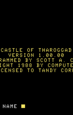 Castle of Tharoggad