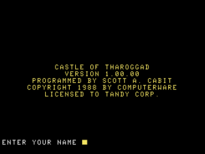 Castle of Tharoggad