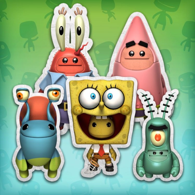 LittleBigPlanet 3: SpongeBob SquarePants - Costume Pack