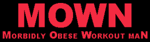 Morbidly Obese Workout Man