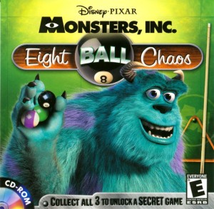 Disney•Pixar's Monsters Inc.: Wreck Room Arcade: Eight Ball Chaos