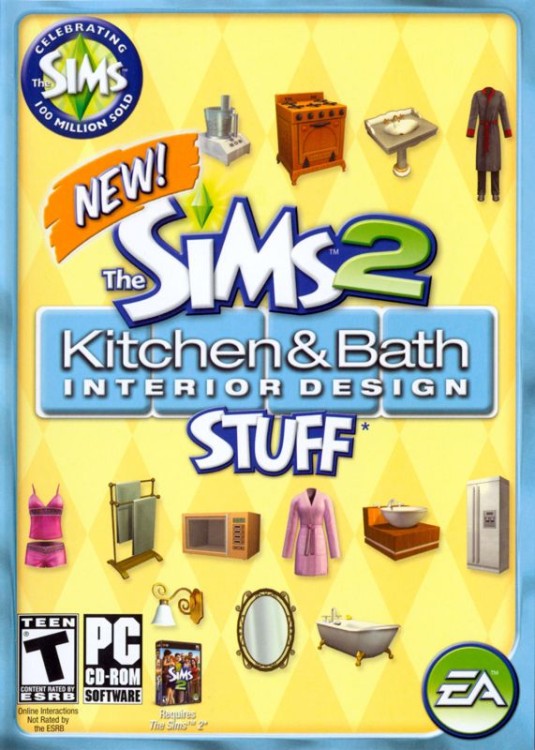 The Sims 2: Kitchen & Bath Interior Design Stuff