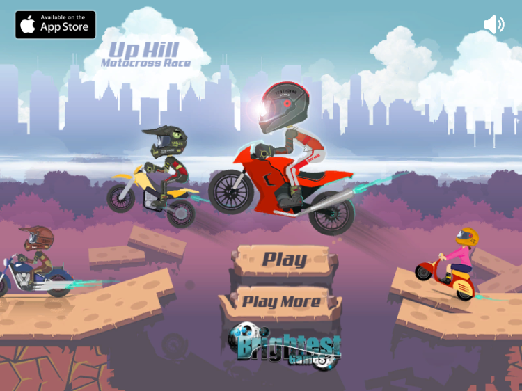 Up Hill Motocross Race