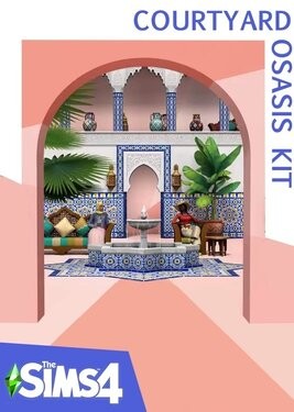 The Sims 4: Courtyard Oasis Kit