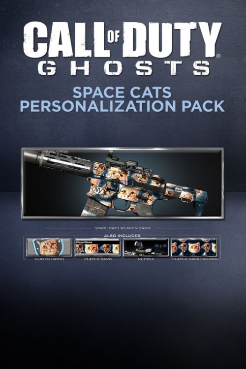 Call of Duty: Ghosts - Space Cats Personalization Pack