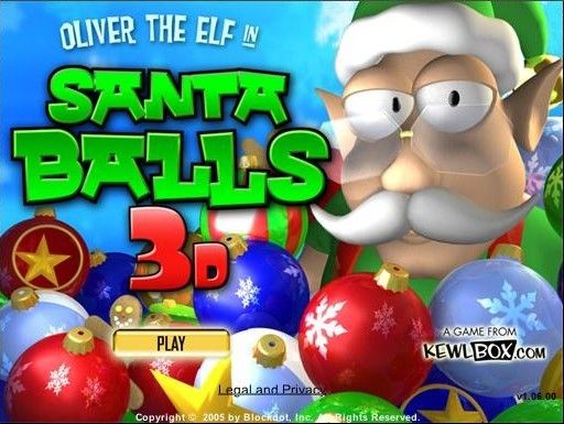 Santa Balls 3D