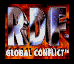 RDF: Global Conflict