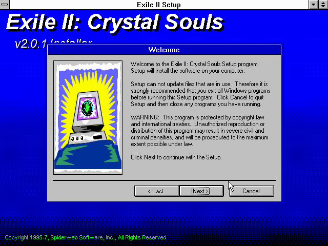 Exile II: Crystal Souls