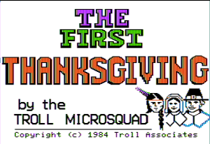The First Thanksgiving