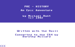 Pre - History