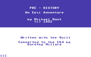 Pre - History