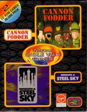 Telstar Double Value Games: Cannon Fodder and Beneath a Steel Sky
