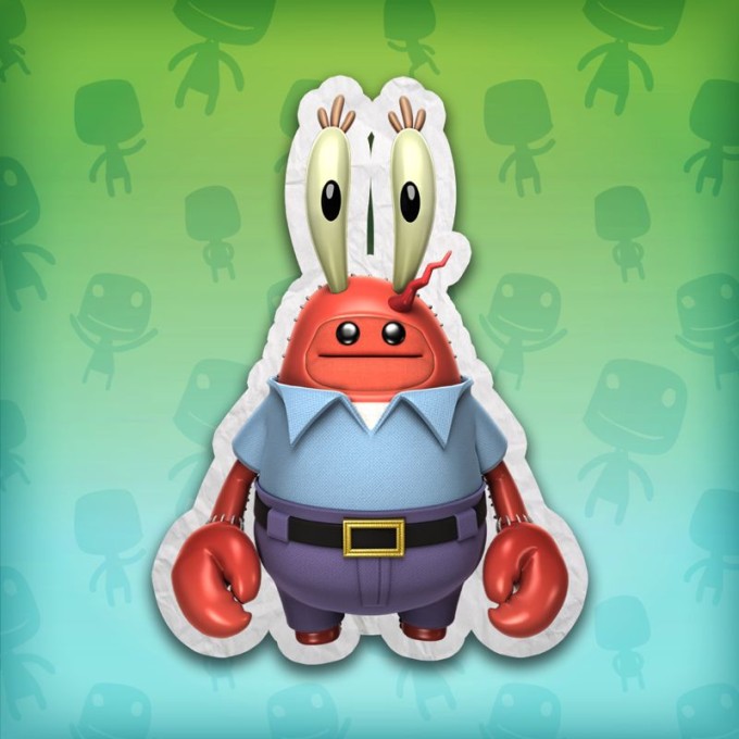 LittleBigPlanet 3: SpongeBob SquarePants - Mr. Krabs Costume