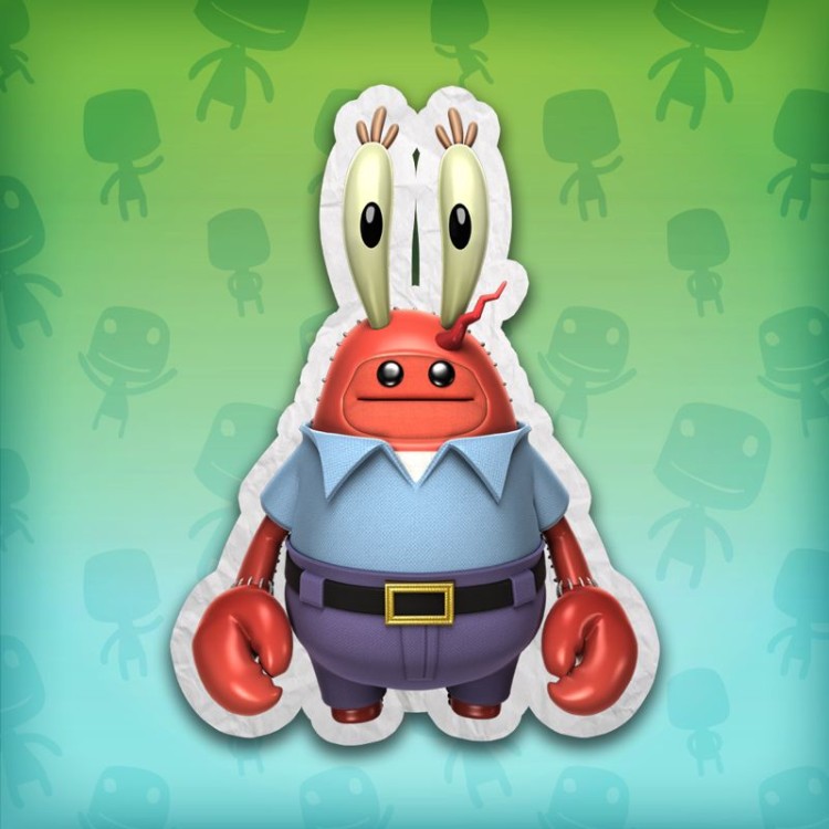 LittleBigPlanet 3: SpongeBob SquarePants - Mr. Krabs Costume