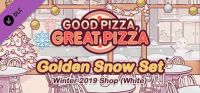 Good Pizza, Great Pizza: Golden Snow Set - Winter 2019 Shop (White)