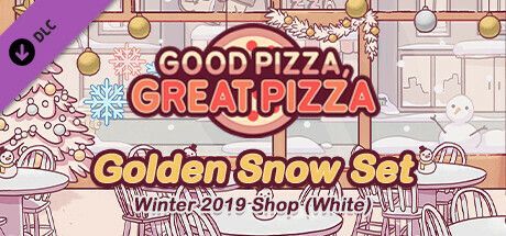 Good Pizza, Great Pizza: Golden Snow Set - Winter 2019 Shop (White)
