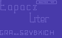 Łapacz Liter: Gra dla Szybkich
