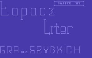 Łapacz Liter: Gra dla Szybkich