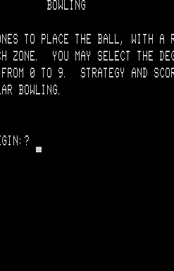 Bowling