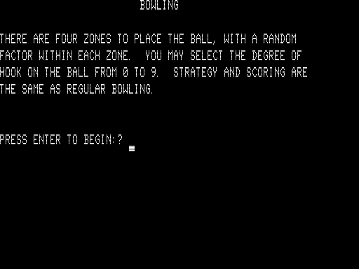Bowling