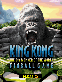 King Kong: The 8th Wonder of the World - Pinball Game